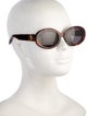 Celine Round Tinted Sunglasses