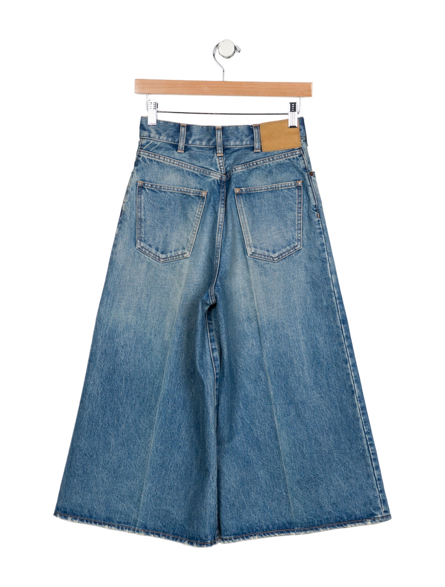 Celine High-Rise Wide Leg Jeans