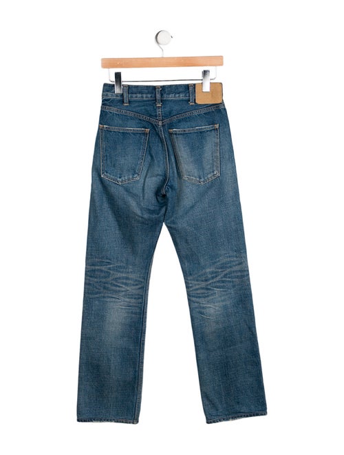 Celine High-Rise Straight Leg Jeans