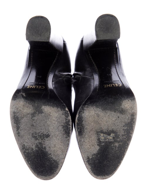 Celine Triomphe Leather Boots