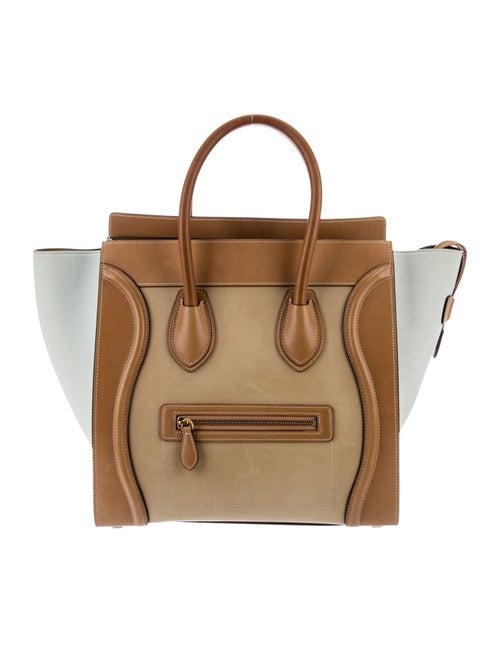Celine Leather Luggage Mini