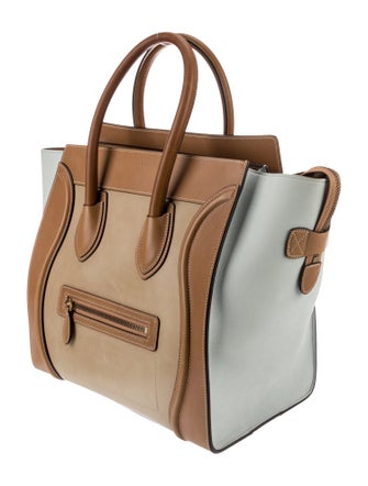 Celine Leather Luggage Mini