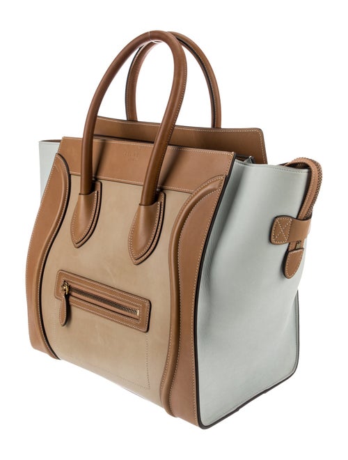Celine Leather Luggage Mini