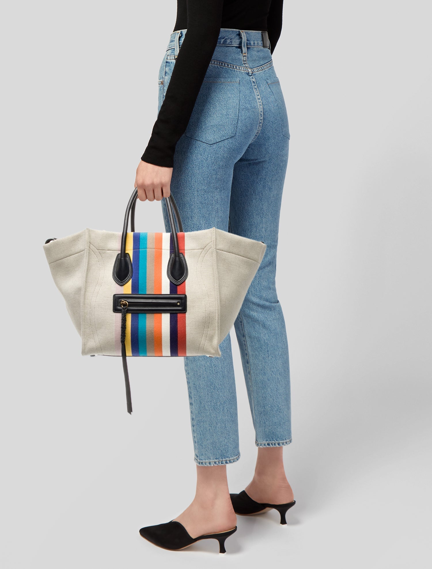 Celine Canvas Luggage Phantom