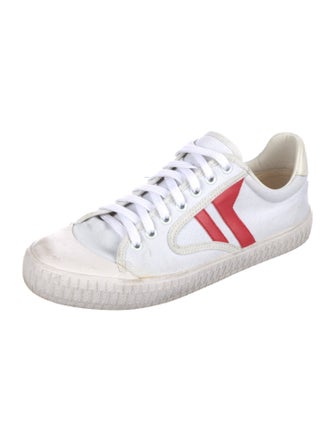 Celine Canvas Printed Sneakers