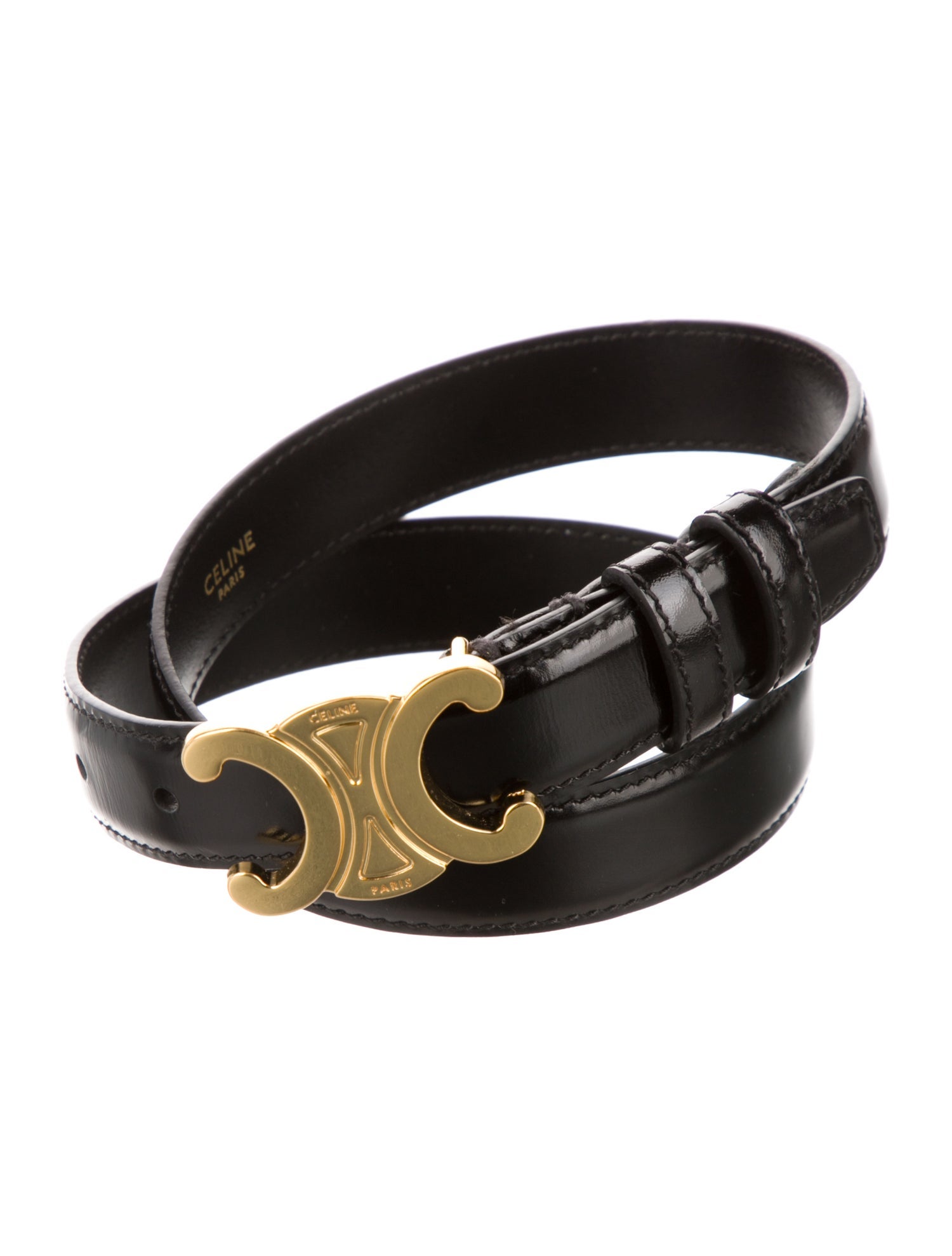 Celine Skinny Leather Belt Kit