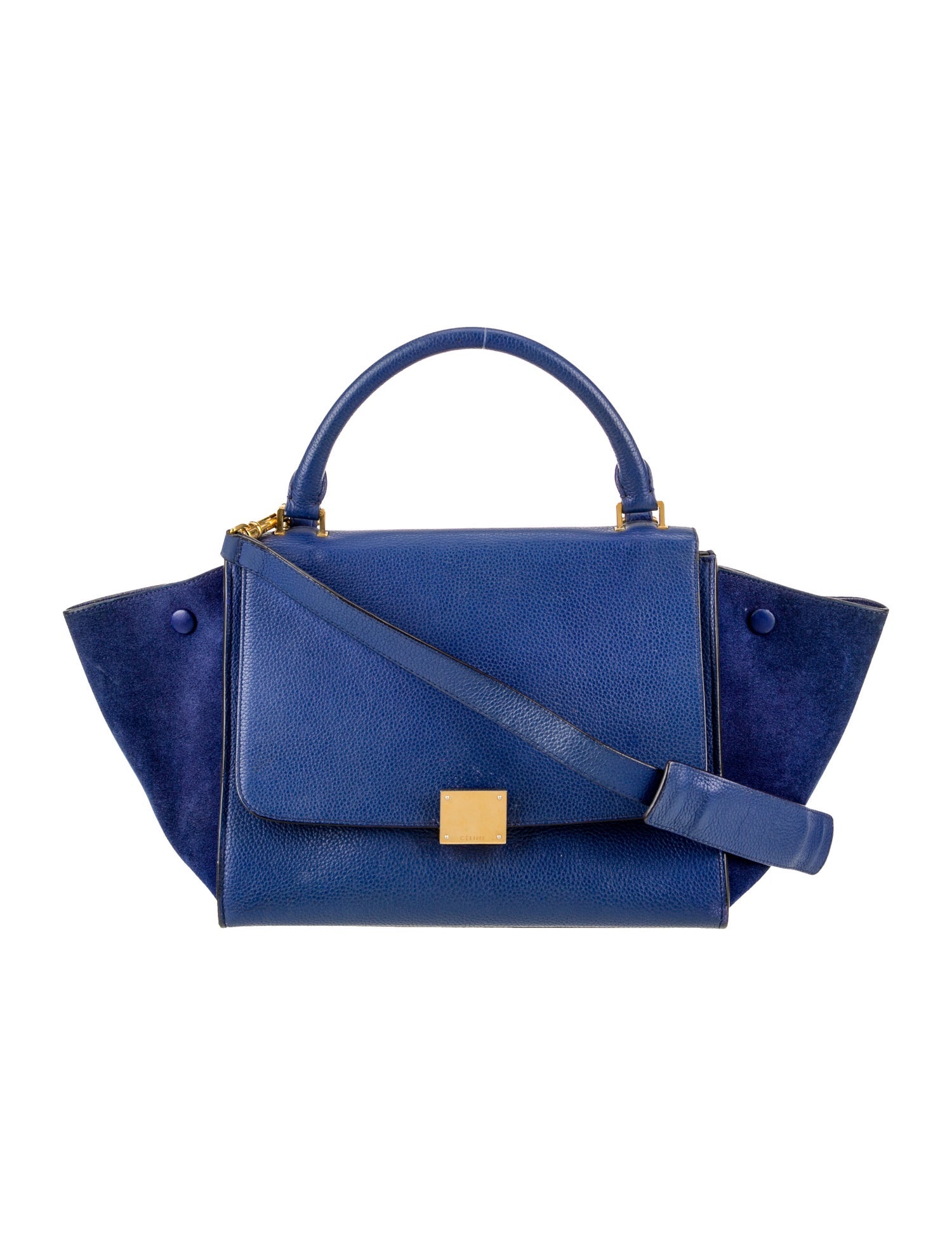 Celine Leather Trapeze Small