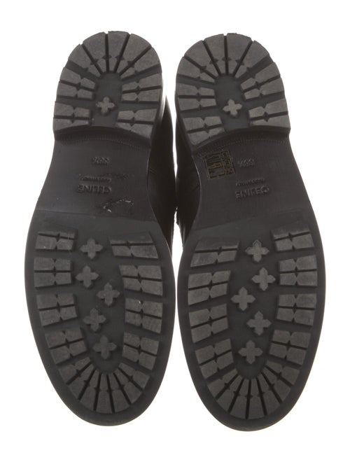 Celine Leather Combat Boots