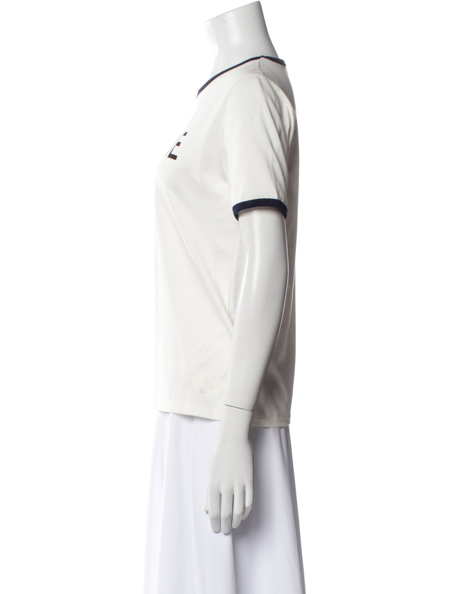 Celine Graphic Print Crew Neck T-Shirt