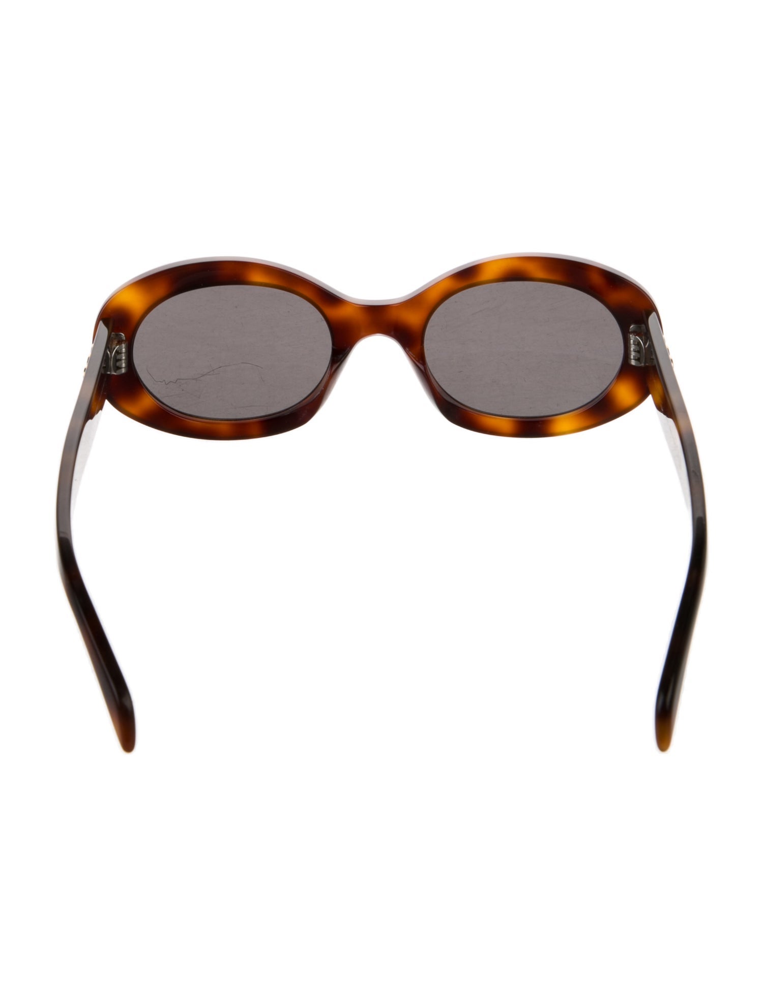 Celine Round Tinted Sunglasses