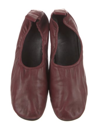 Celine Leather Colorblock Pattern Pumps