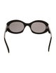 Celine Round Tinted Sunglasses