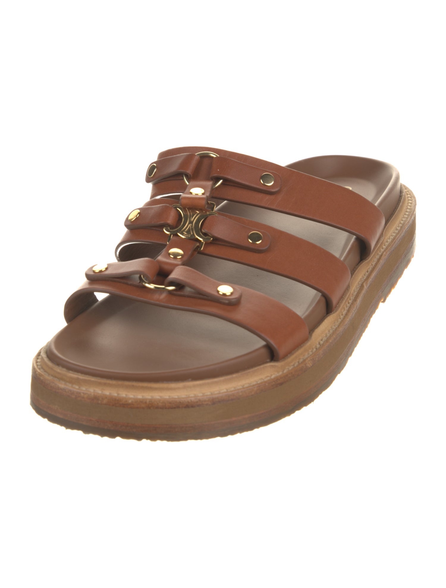 Celine Leather Slides