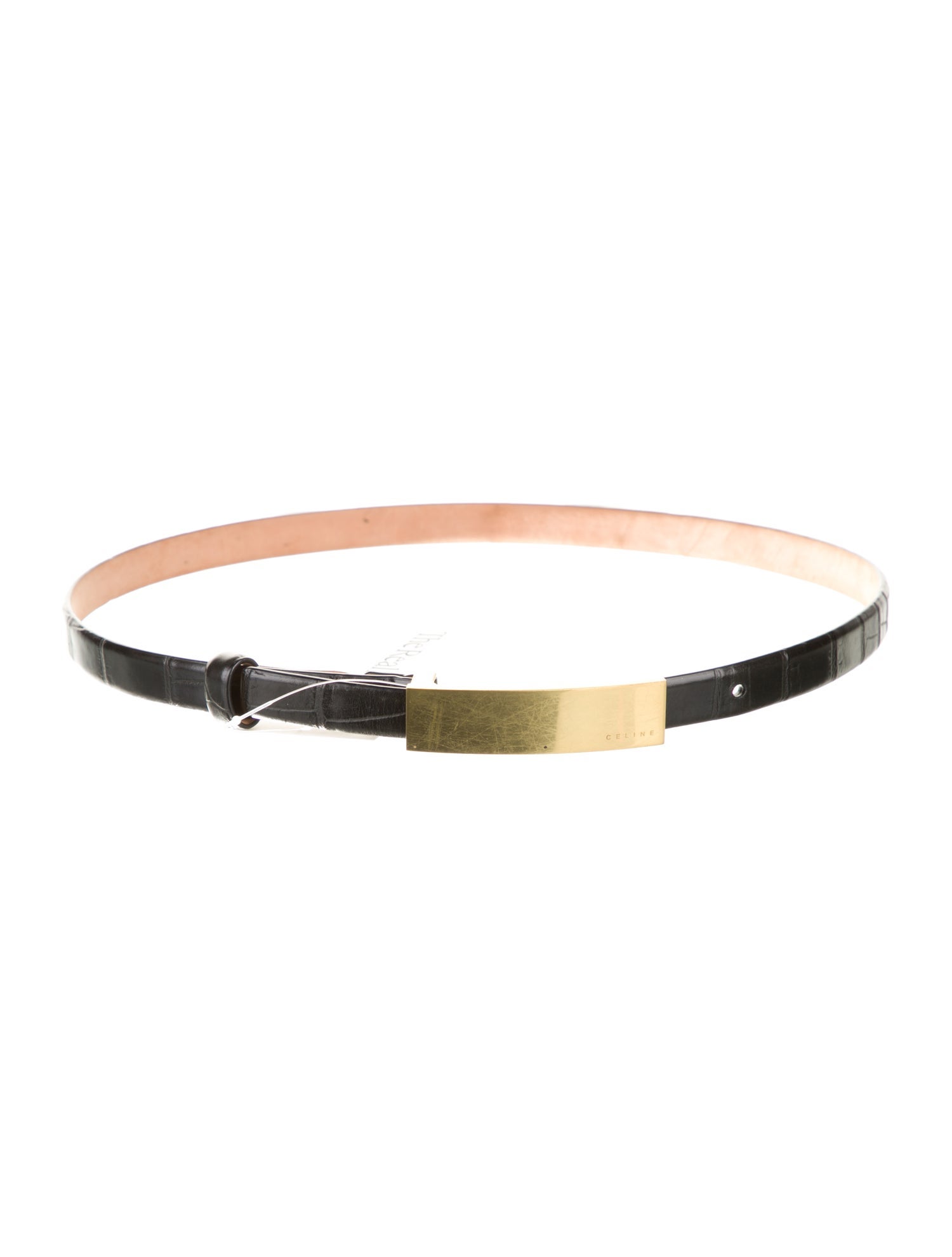 Celine Leather Waist Belt