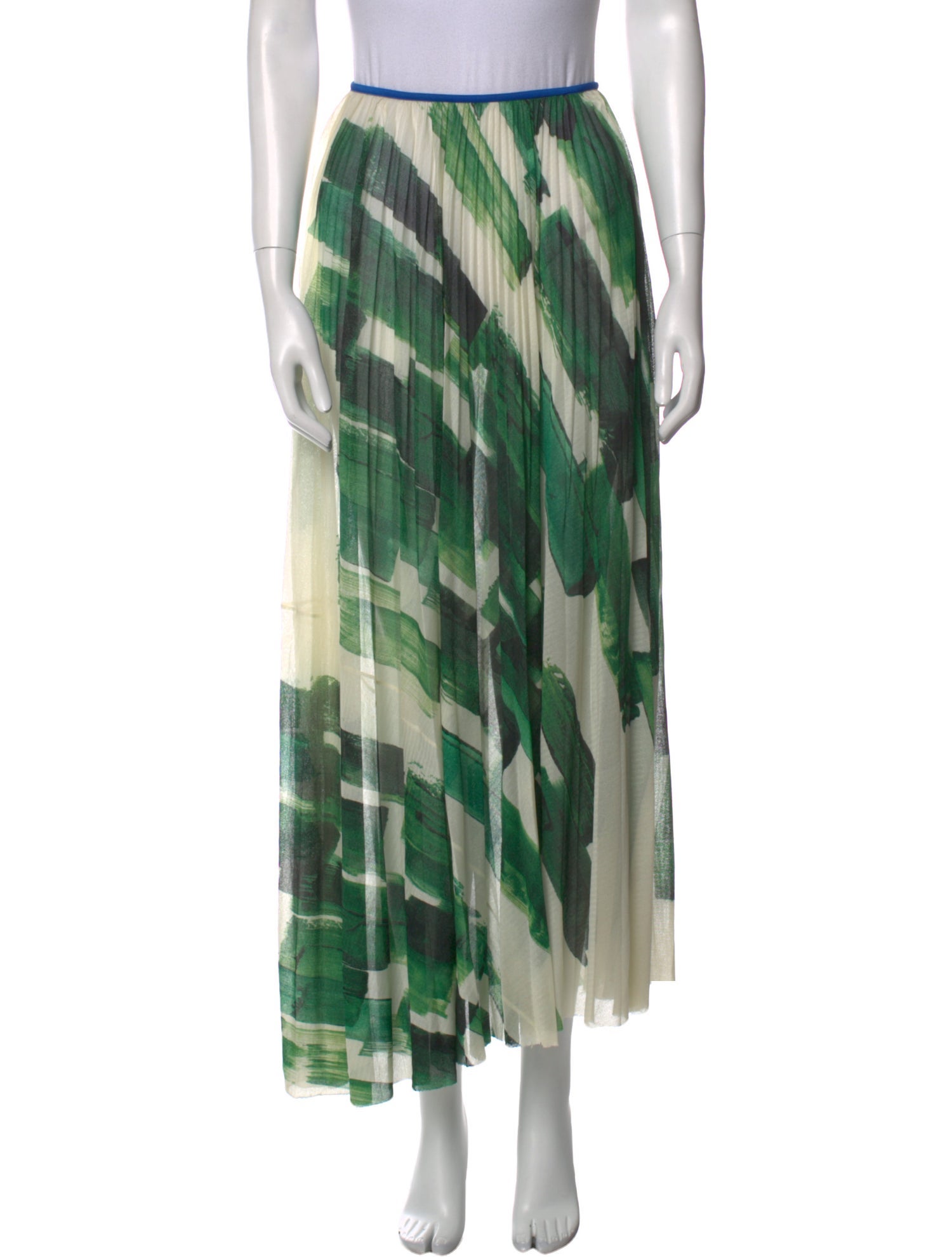 Celine Silk Midi Length Skirt