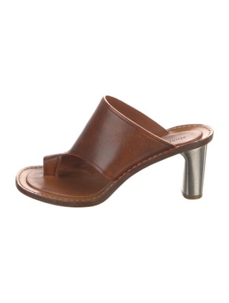 Celine Leather Slides