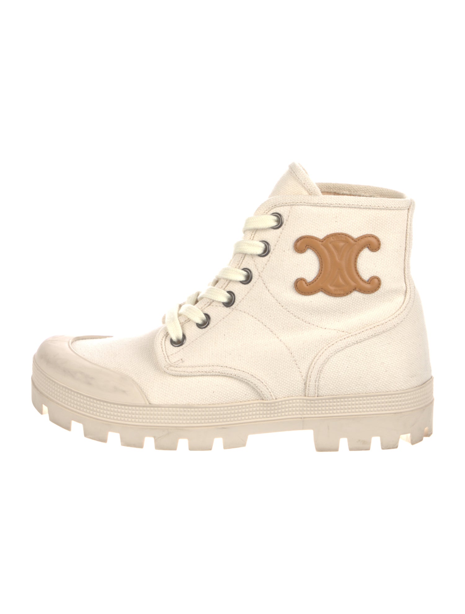 Celine Canvas Hiking Boots