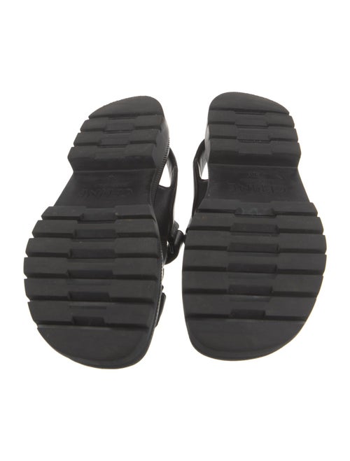 Celine Leather Printed Espadrilles