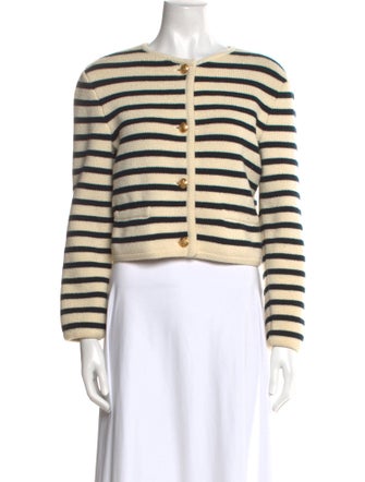 Celine Wool Striped Sweater