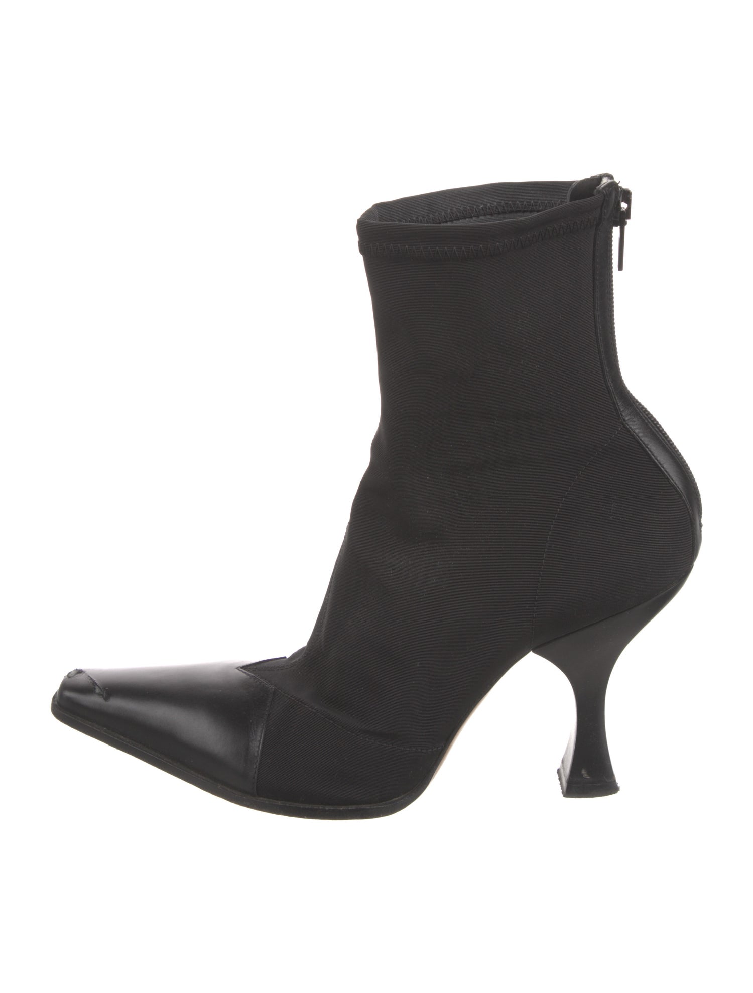 Celine Leather Sock Boots