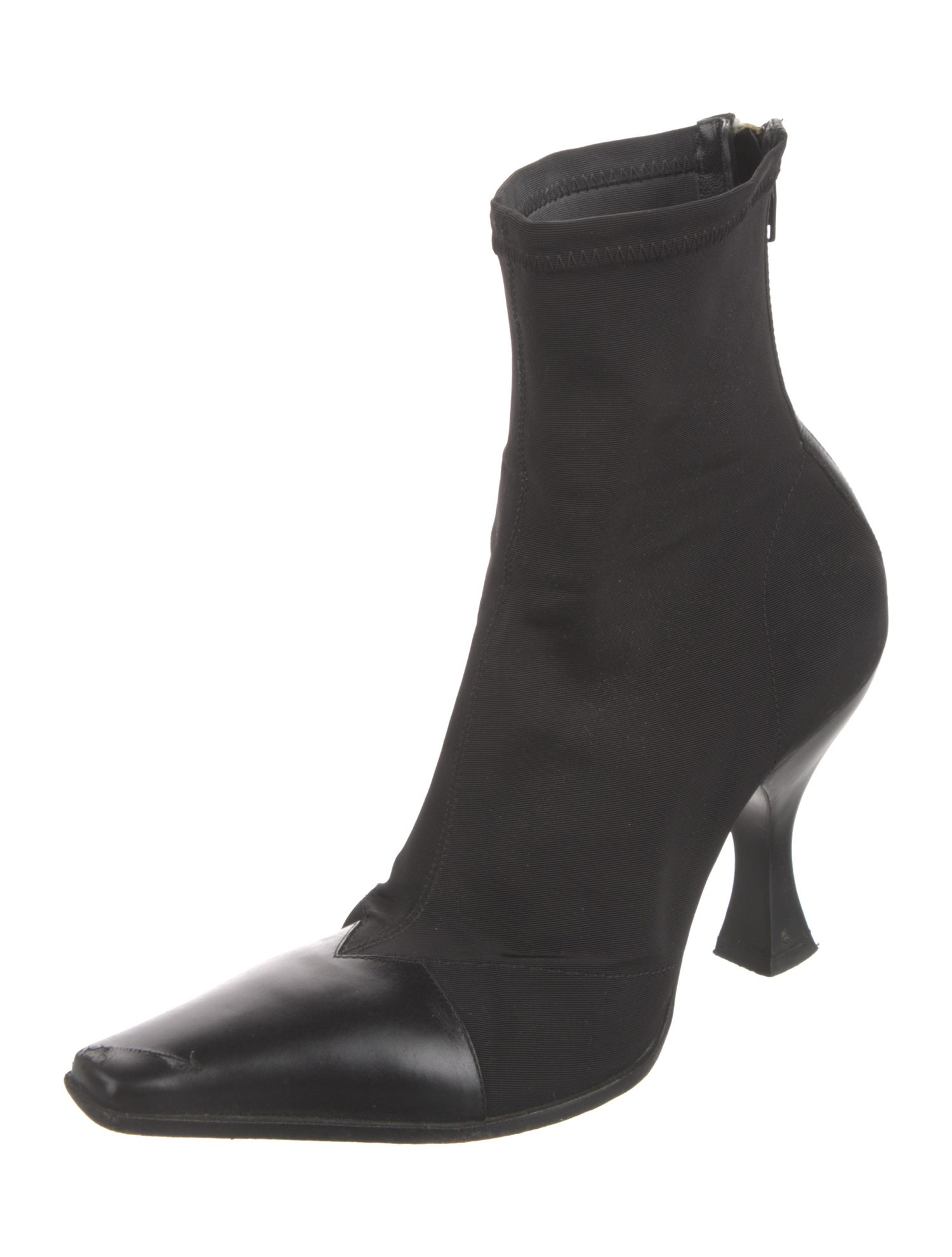 Celine Leather Sock Boots