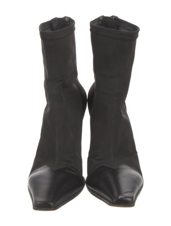 Celine Leather Sock Boots