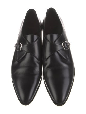 Celine Leather Monk Straps