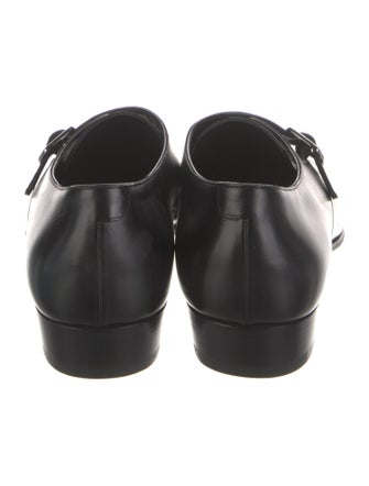 Celine Leather Monk Straps