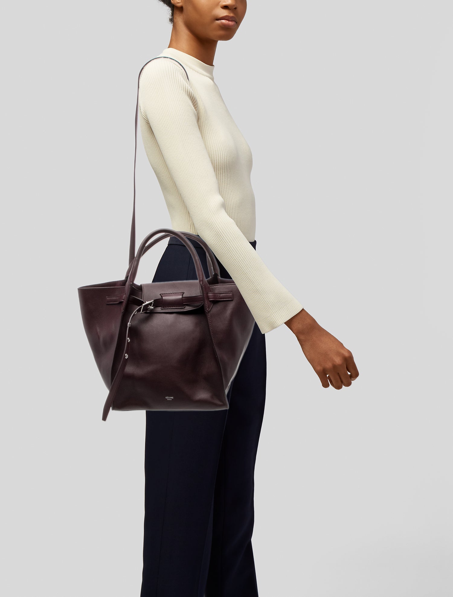 Celine Leather Big Bag Small