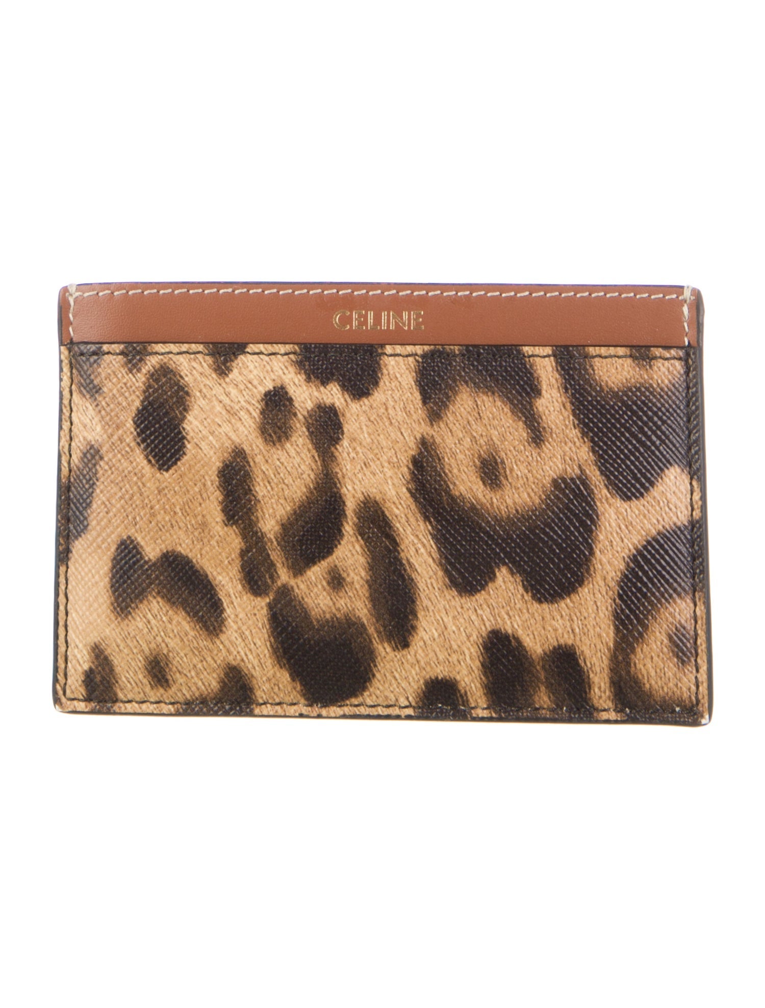 Celine 2023 Leather Card Holder