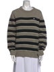 Celine Wool Striped Pullover