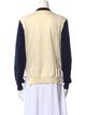 Celine Wool Colorblock Pattern Sweater