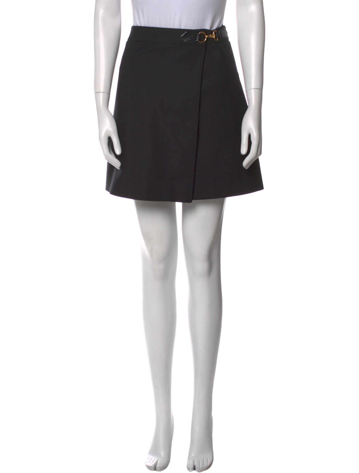 Celine Wool Mini Skirt