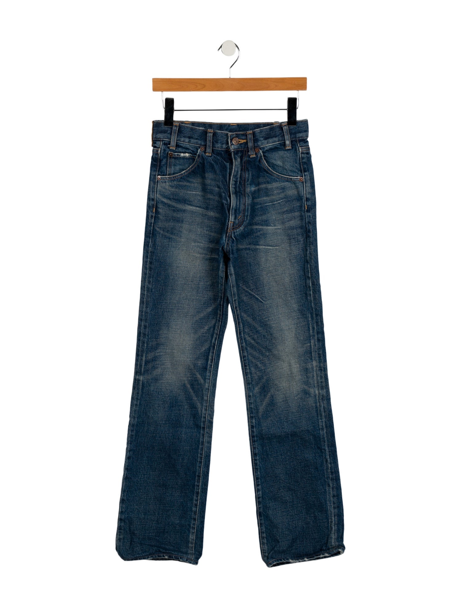 Celine High-Rise Wide Leg Jeans