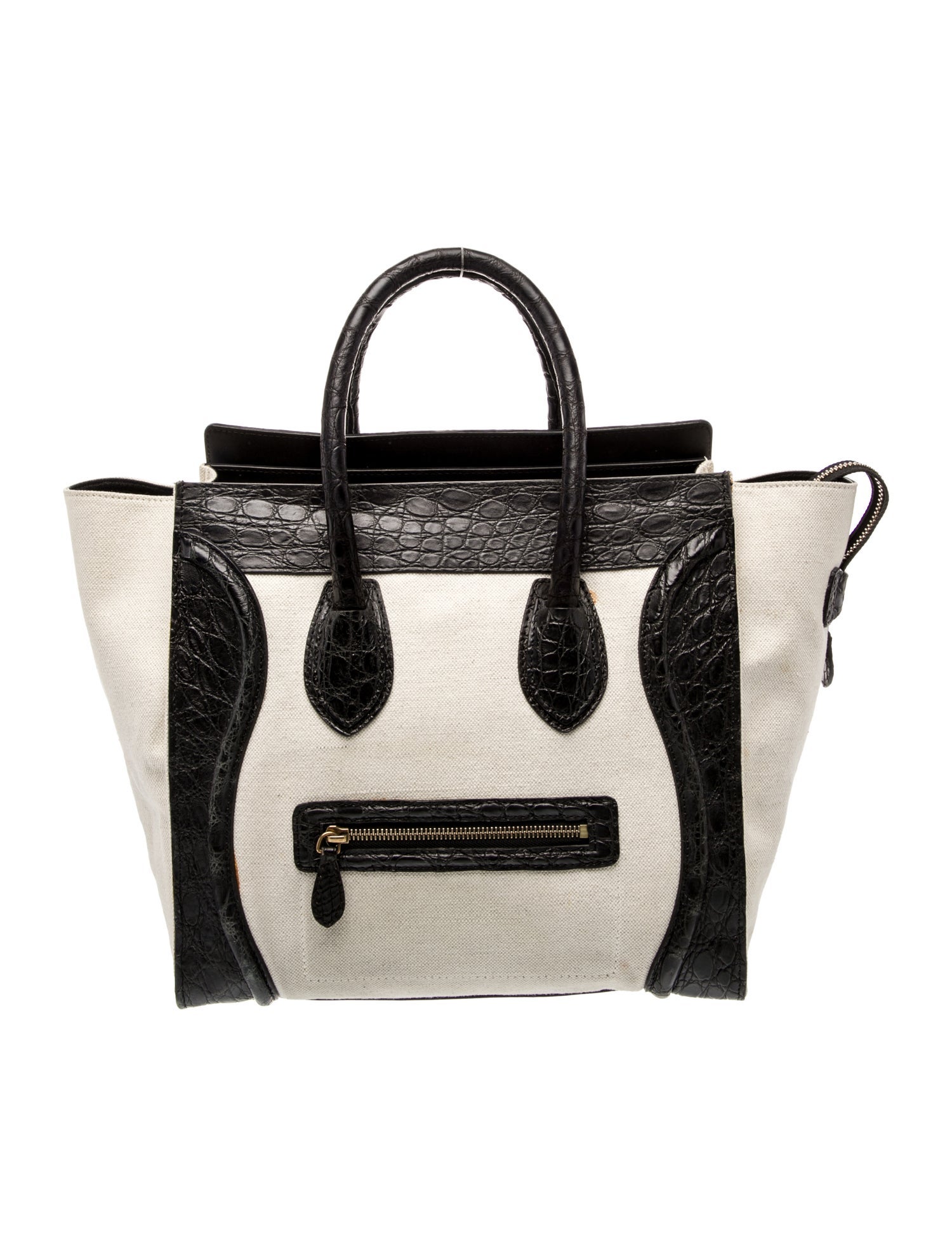 Celine Canvas Luggage Micro