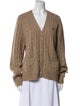 Celine Cashmere V-Neck Cardigan
