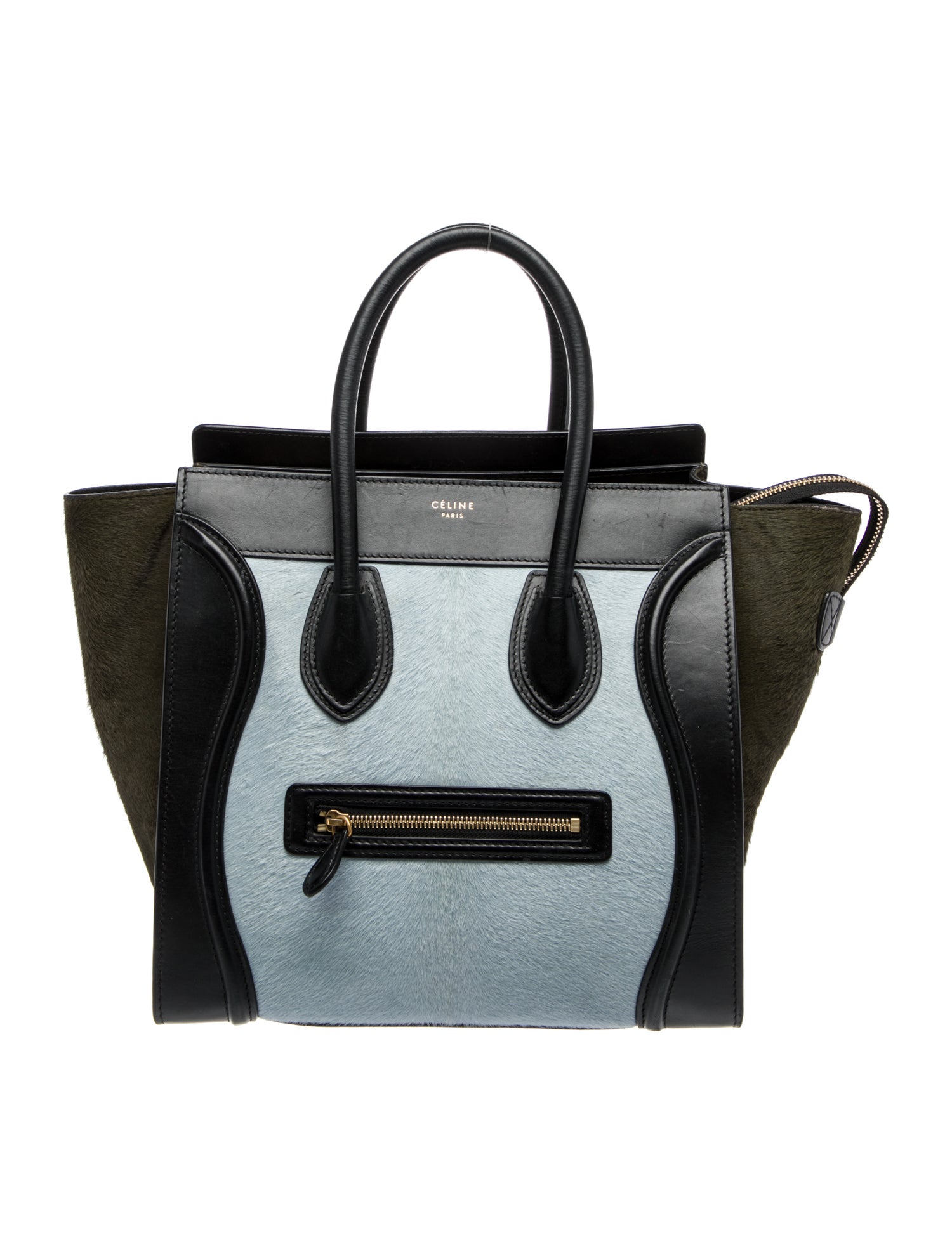 Celine Leather Luggage Mini