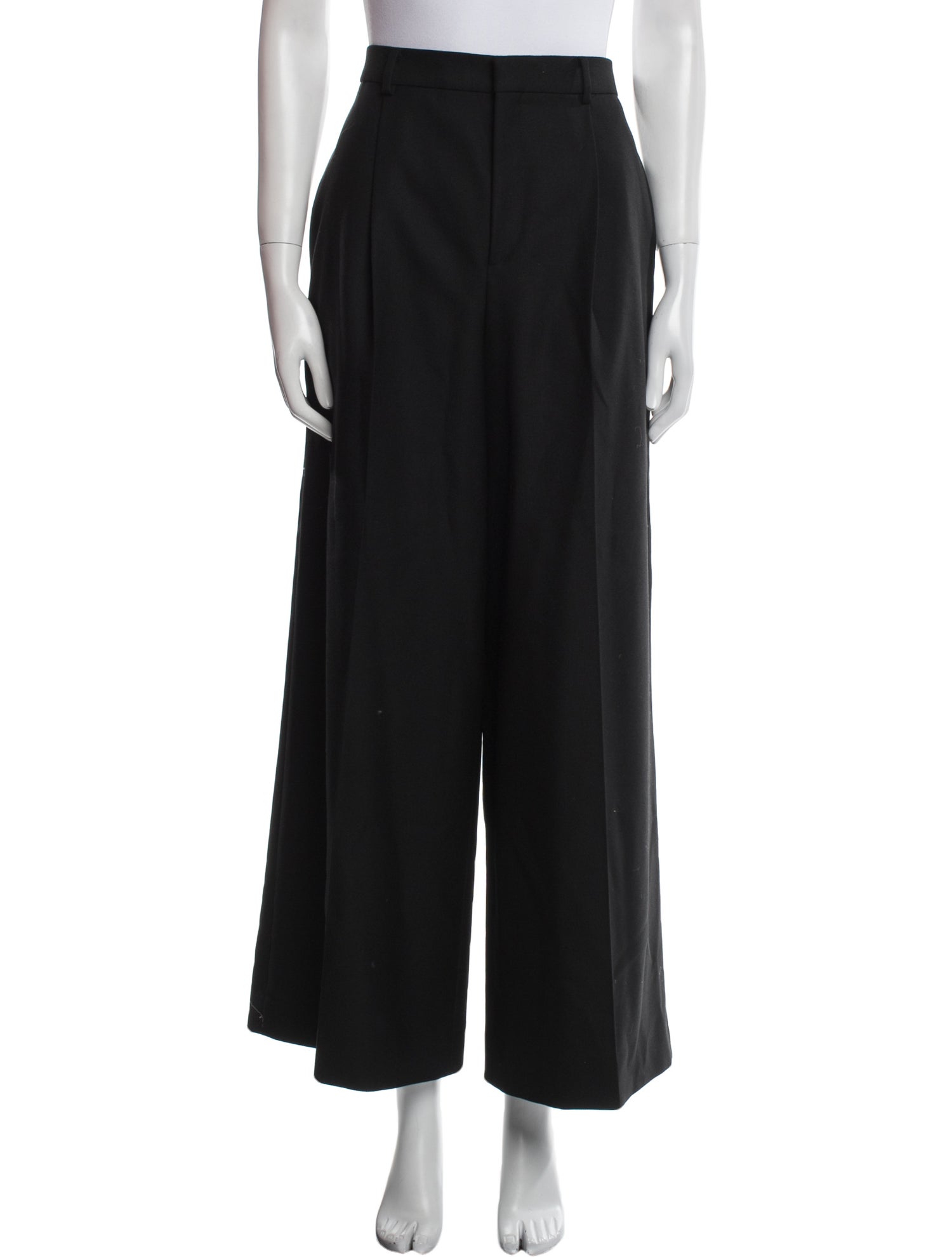 Celine Wool Wide Leg Pants