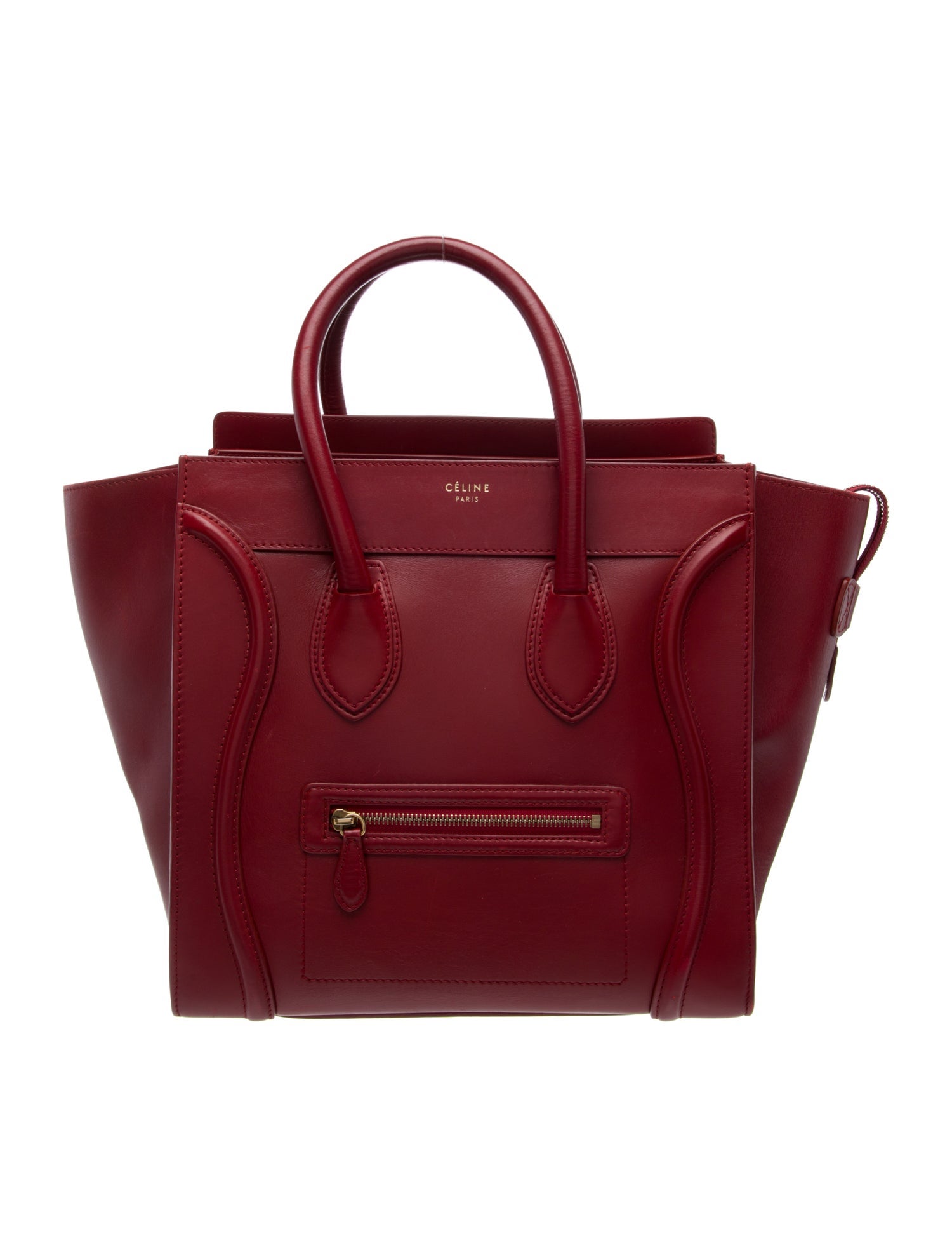 Celine Leather Luggage Mini