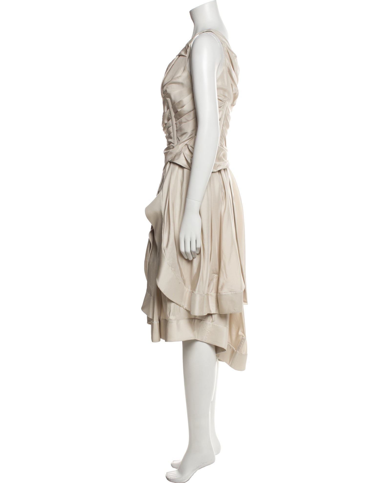 Celine Silk Midi Length Dress w/ Tags