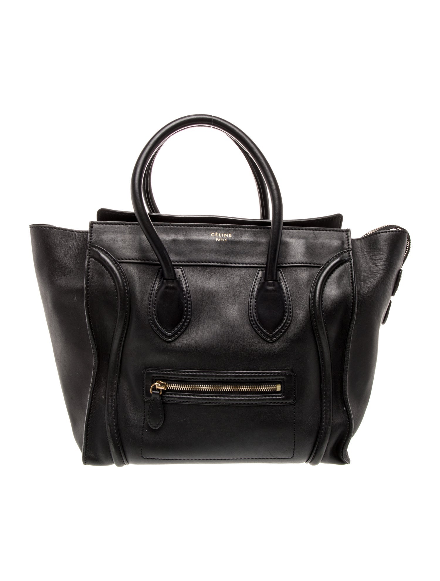 Celine Leather Luggage Mini