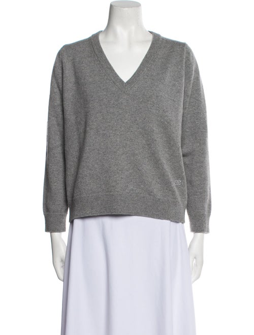 Celine Cashmere V-Neck Sweater