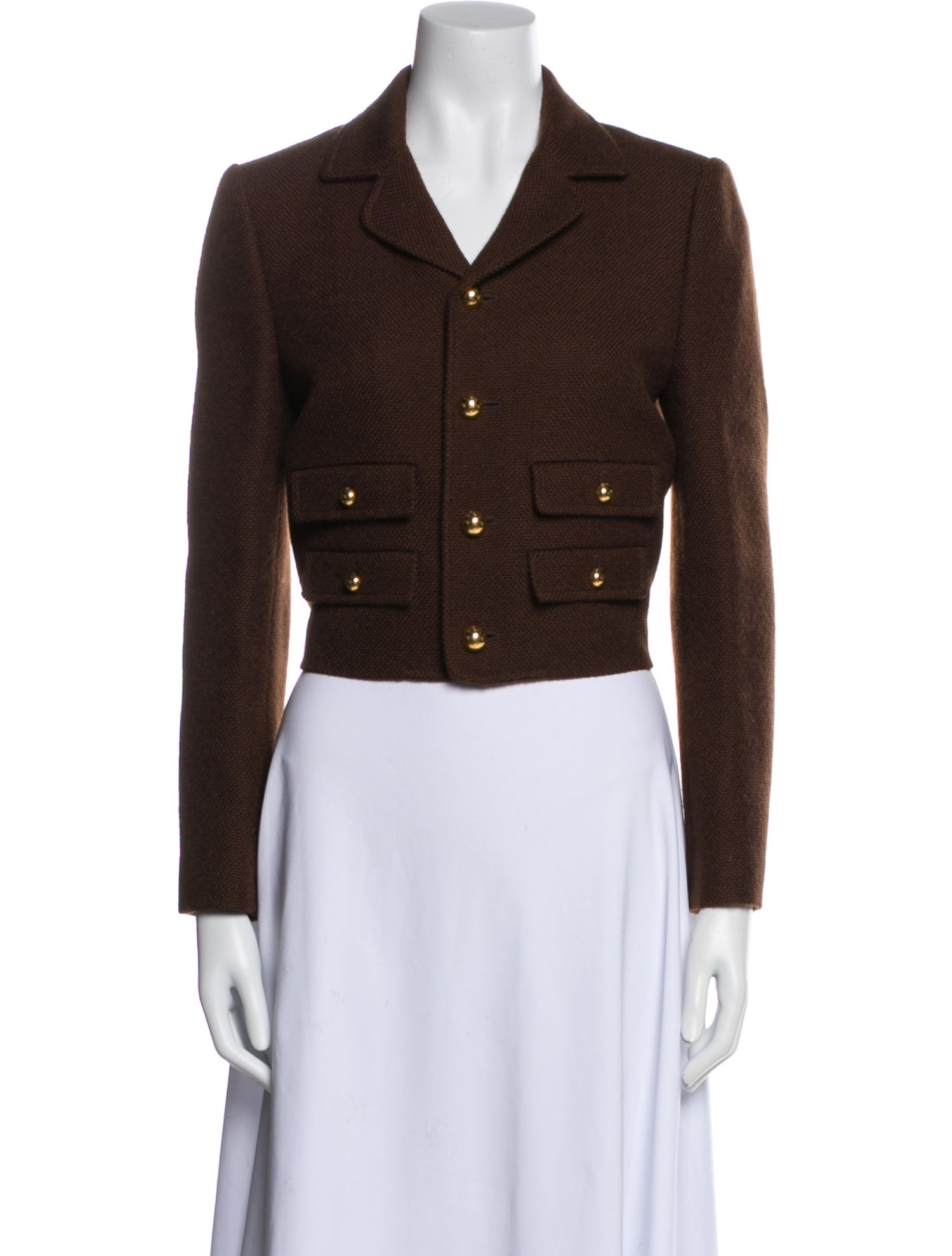 Celine Wool Striped Blazer