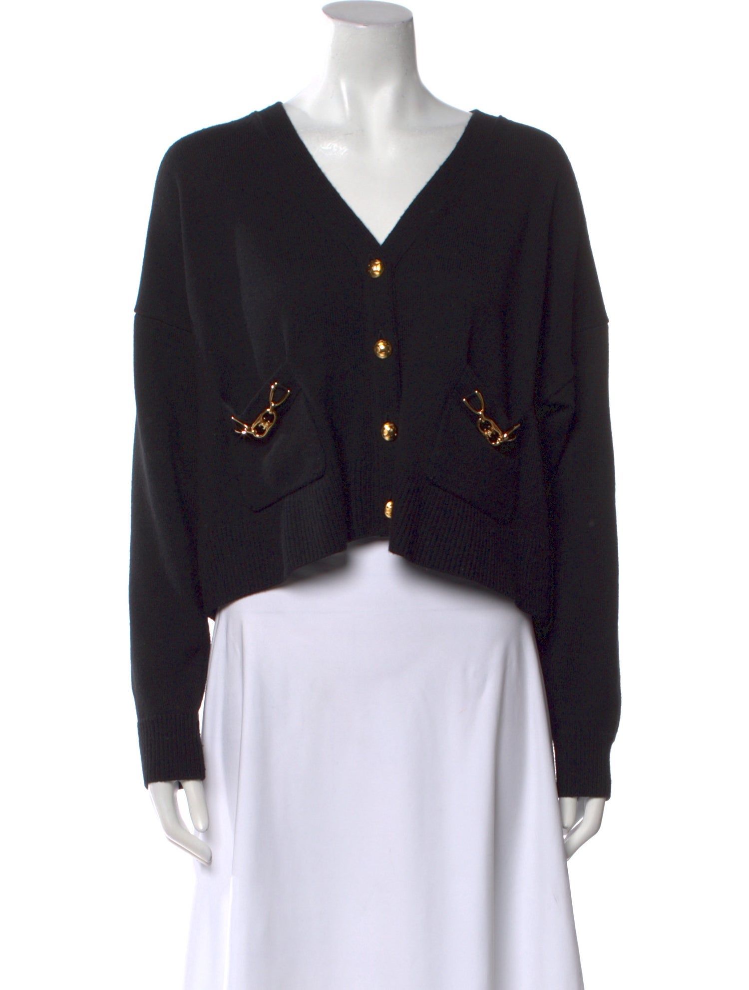 Celine Cashmere V-Neck Sweater