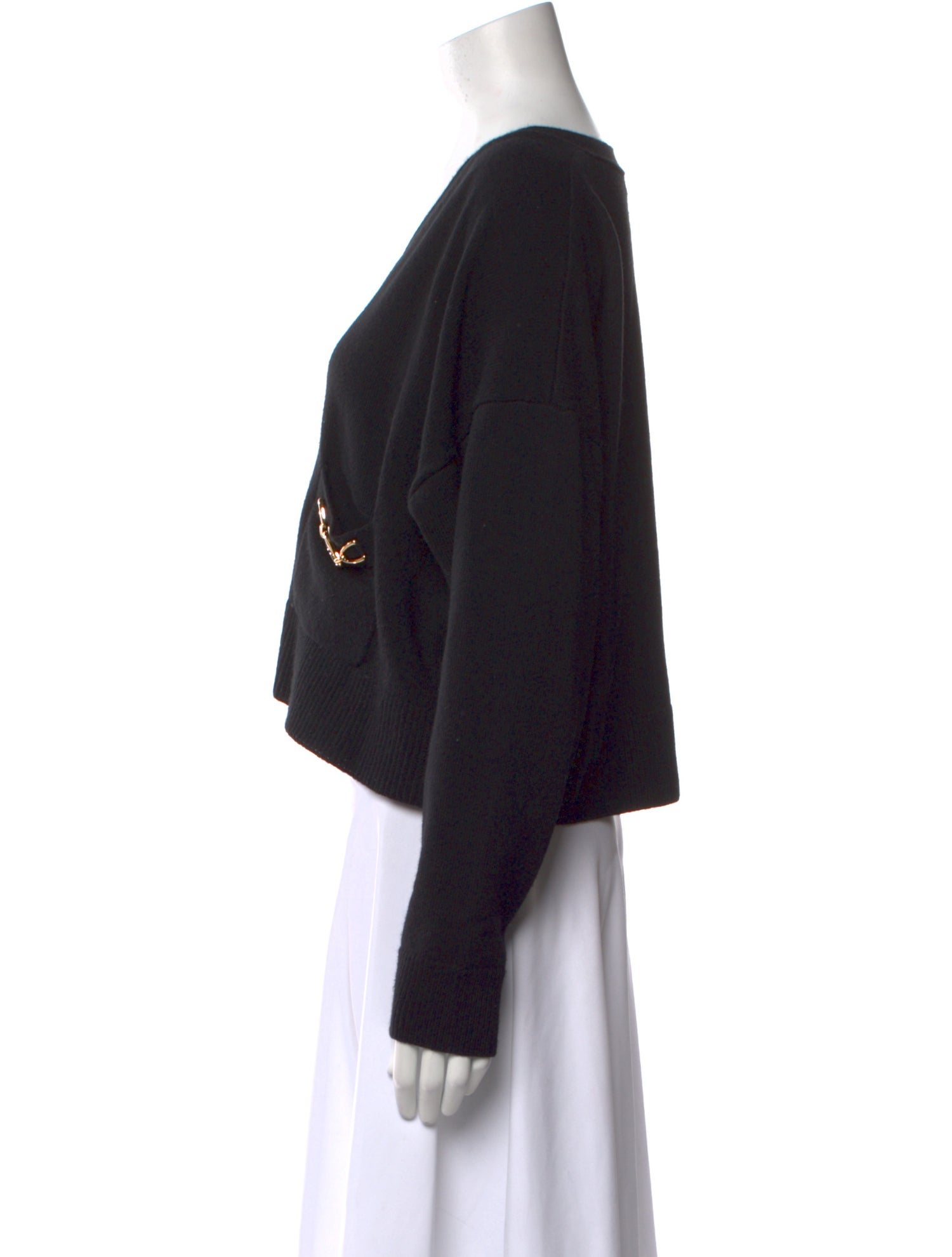 Celine Cashmere V-Neck Sweater