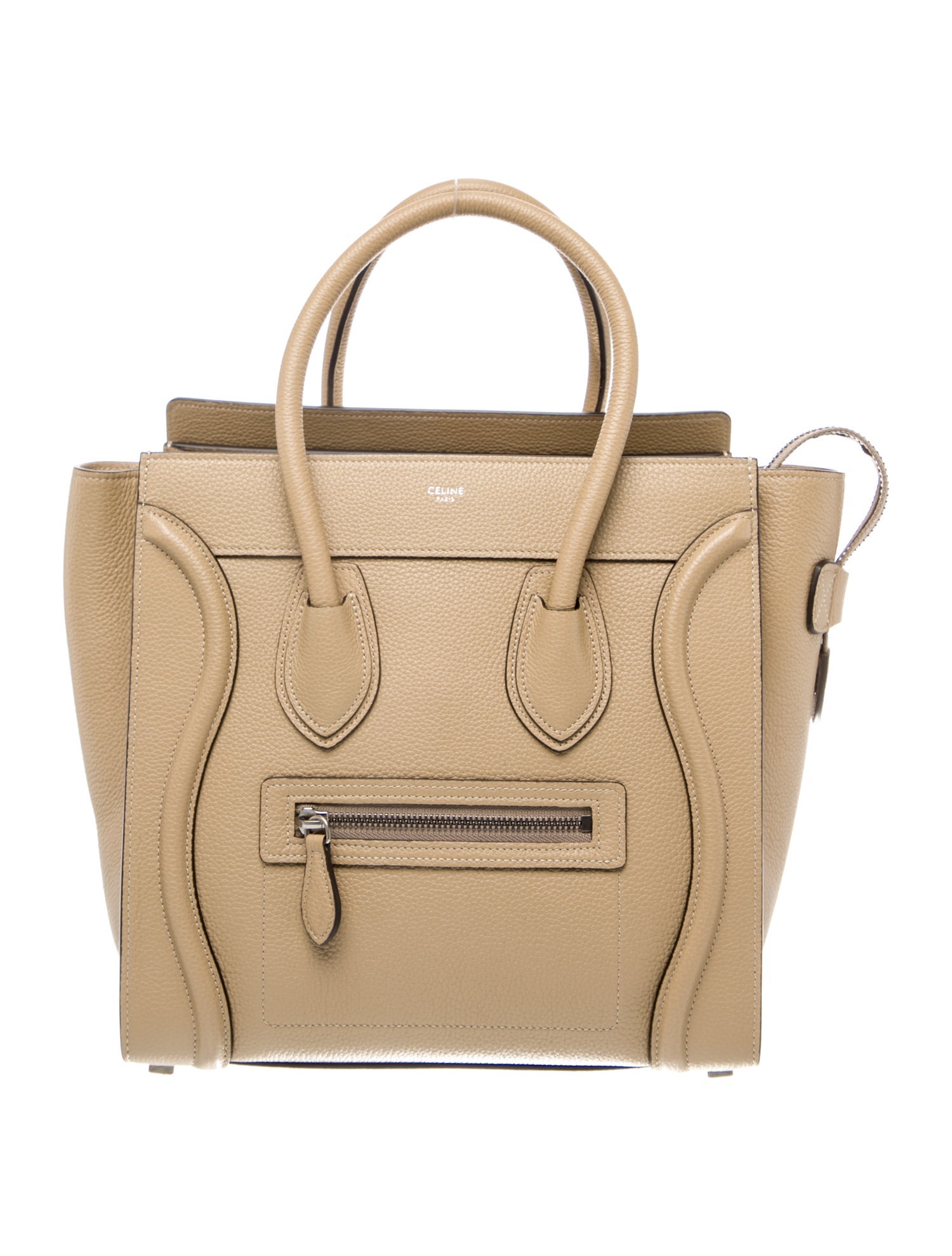 Celine Leather Luggage Micro