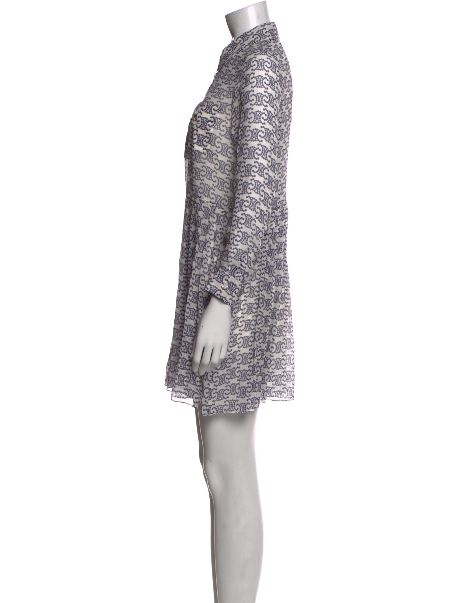 Celine Silk Mini Dress