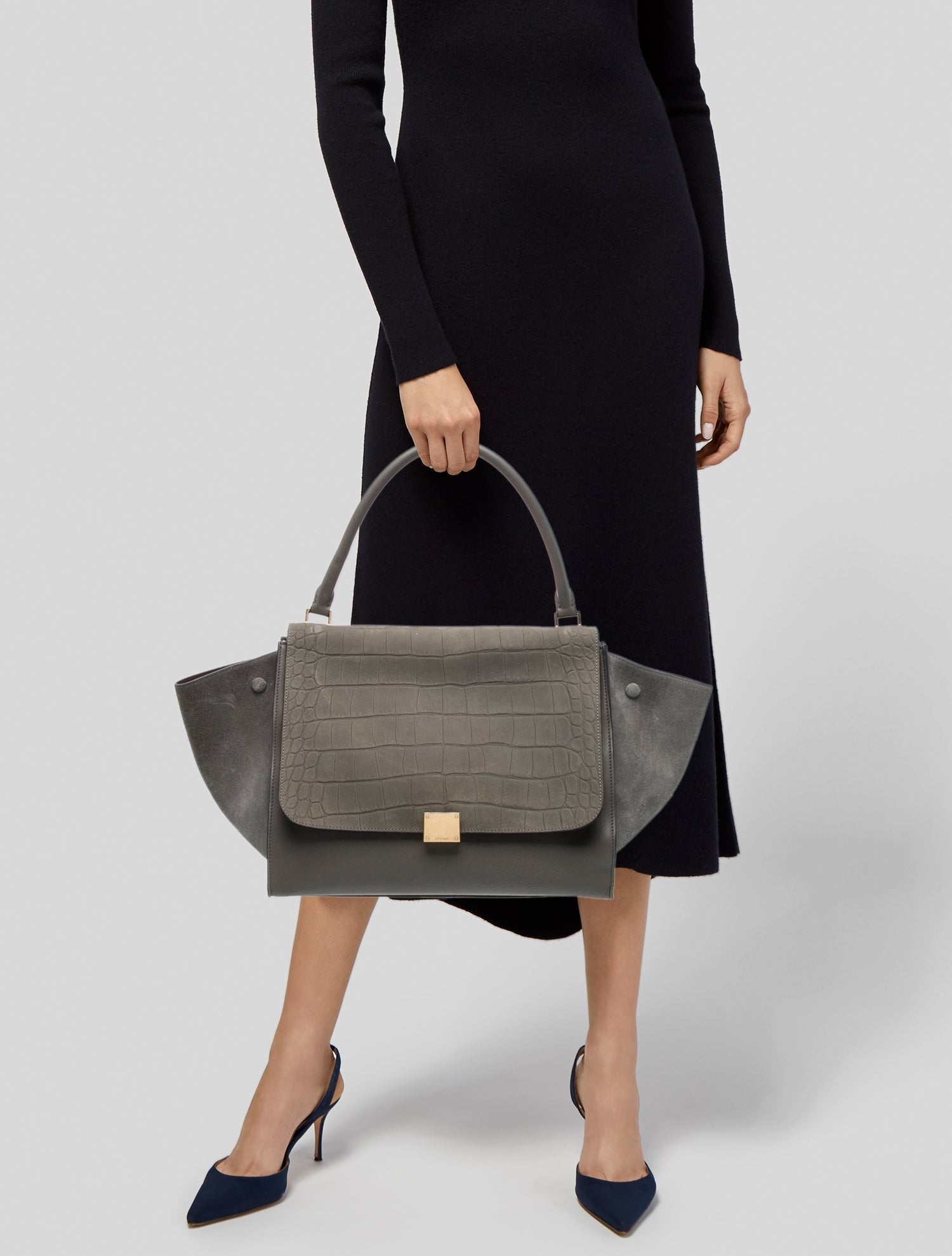 Celine Signature Trapeze Medium