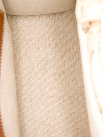 Celine Triomphe Raffia Effect Cabas Thais Small 2023