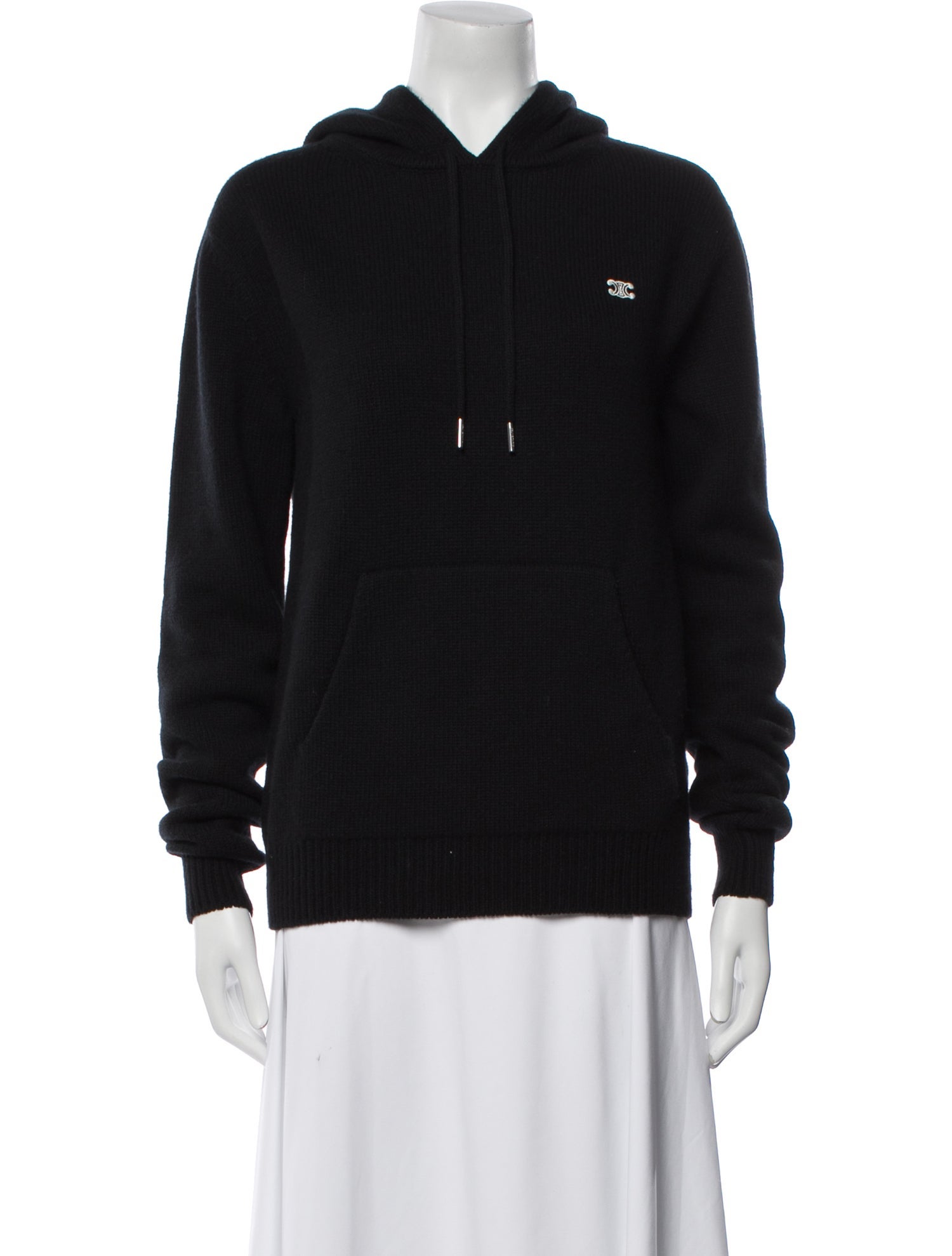 Celine Triomphe Wool Hoodie
